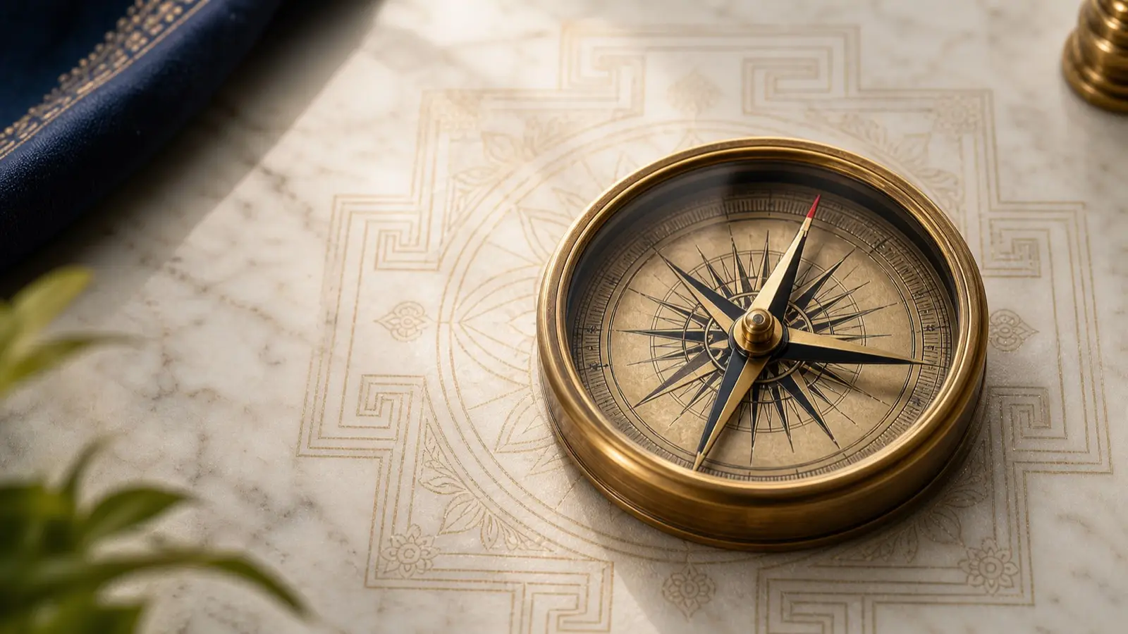 Compass for checking East facing flat Vastu direction