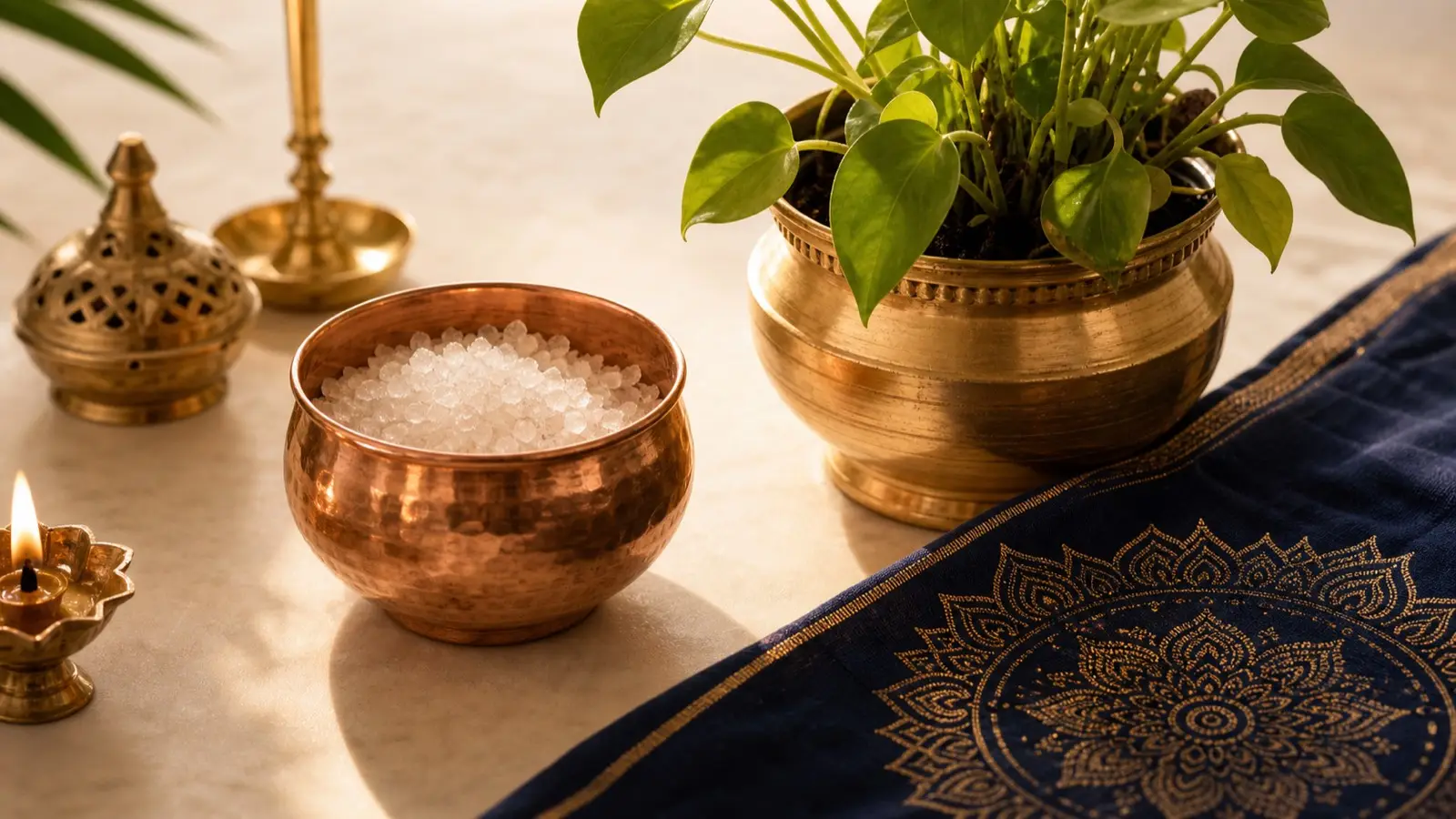 Water fountain Vastu realistic image
